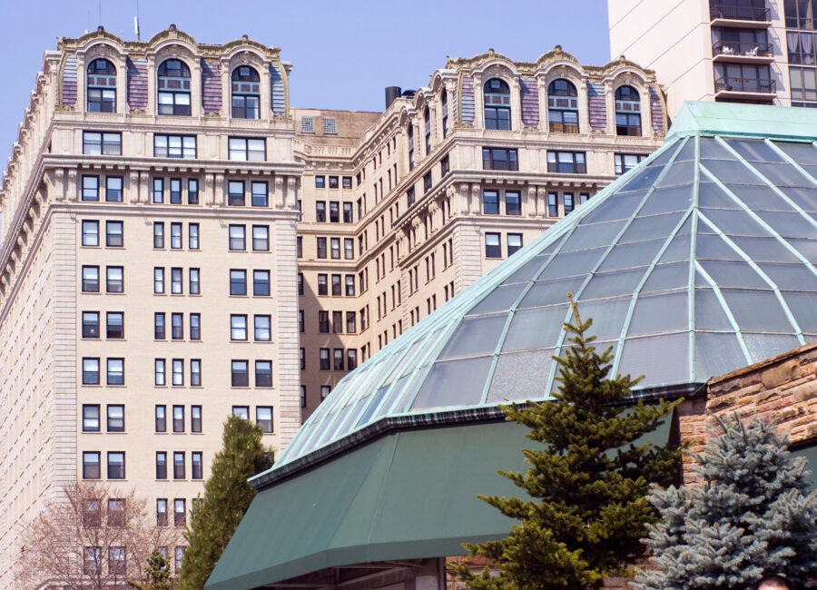 Buildings in Lincoln Park Chicago