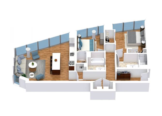 2950 – B1 Floor Plan
