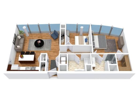 2950 – B7 Floor Plan