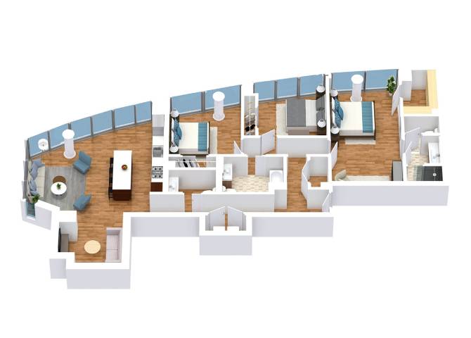 2950 – PH2 Floor Plan