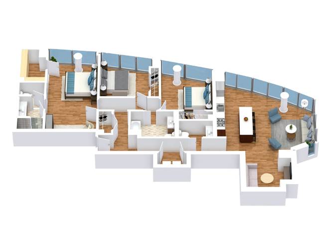 2950 – PH3 Floor Plan