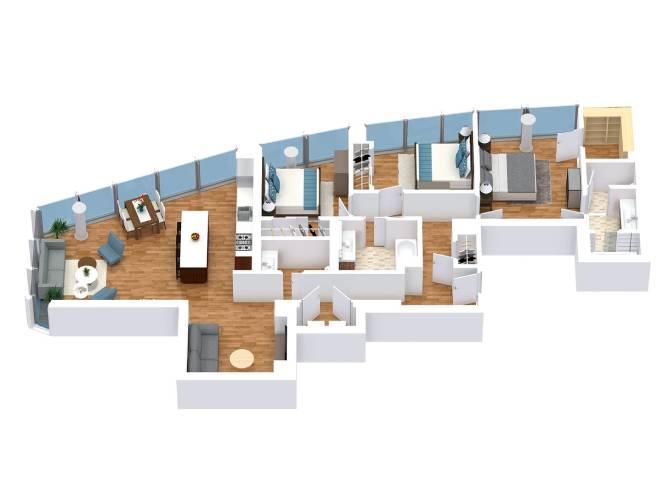 2950 – PH4 Floor Plan