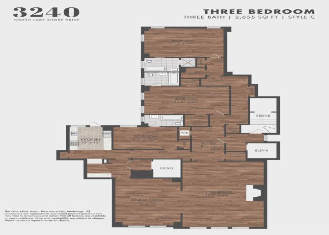 3240 – C1 Floor Plan