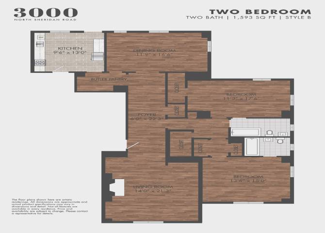 3000 – B3 Floor Plan