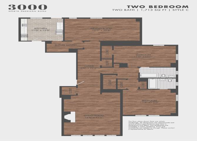 3000 – B4 Floor Plan