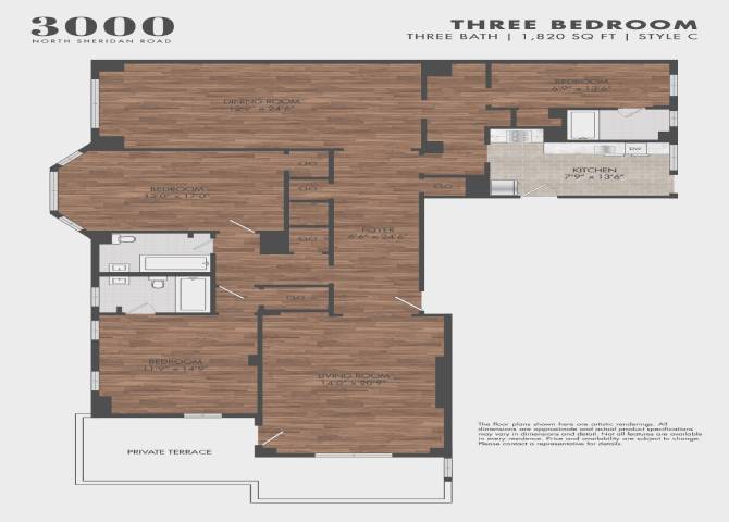 3000 – C3 Floor Plan