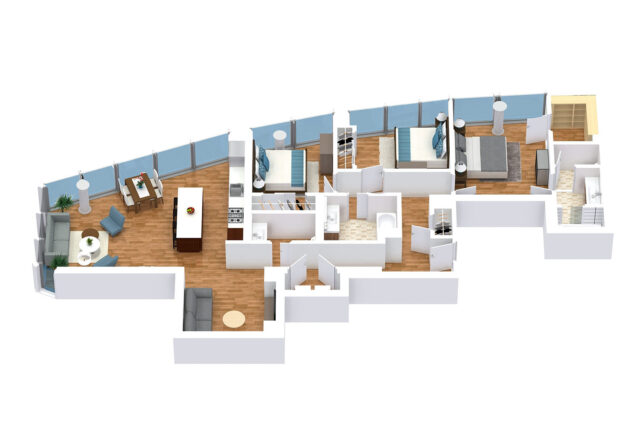2950 – PH4 Floor Plan