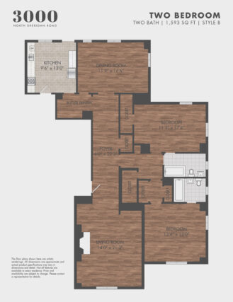 3000 – B3 Floor Plan
