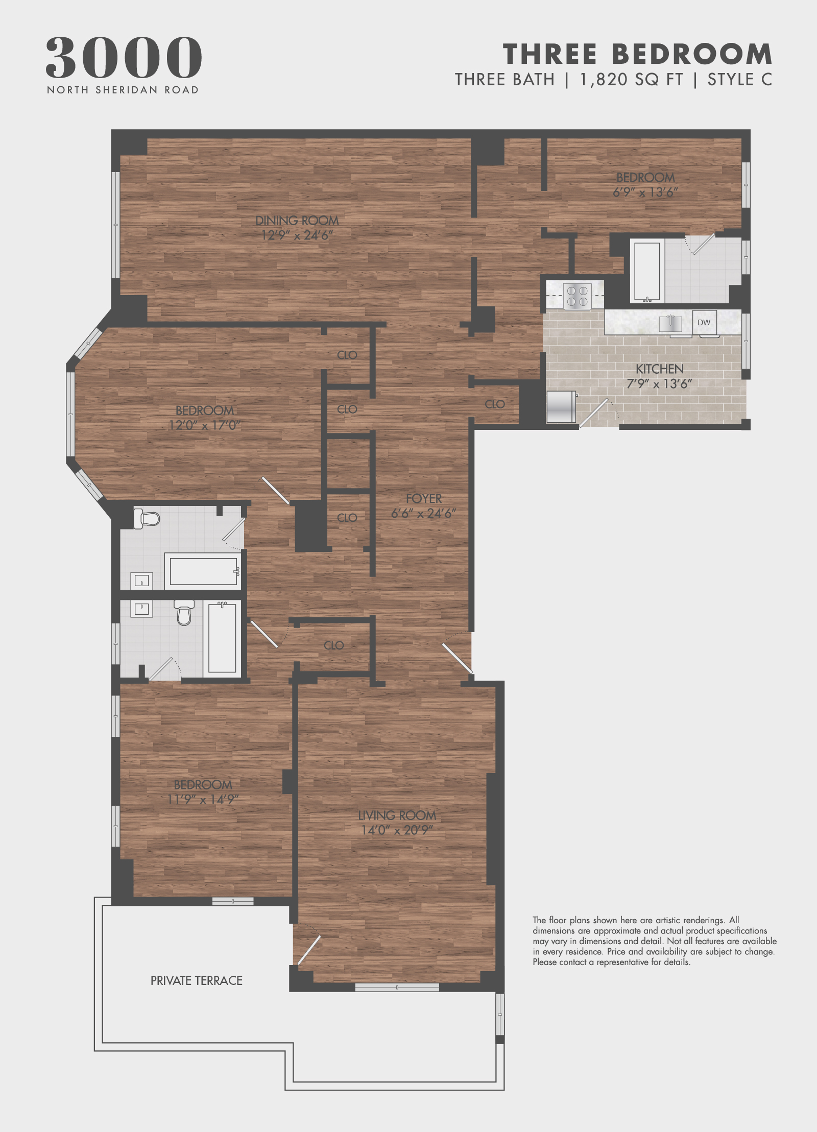 3000 – C3 Floor Plan