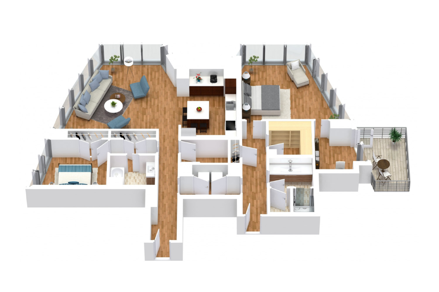 2950 – B6 Floor Plan