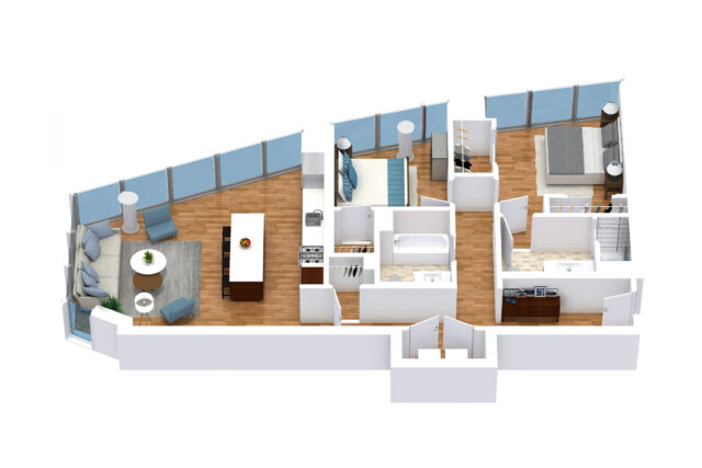 2950 – B1 Floor Plan