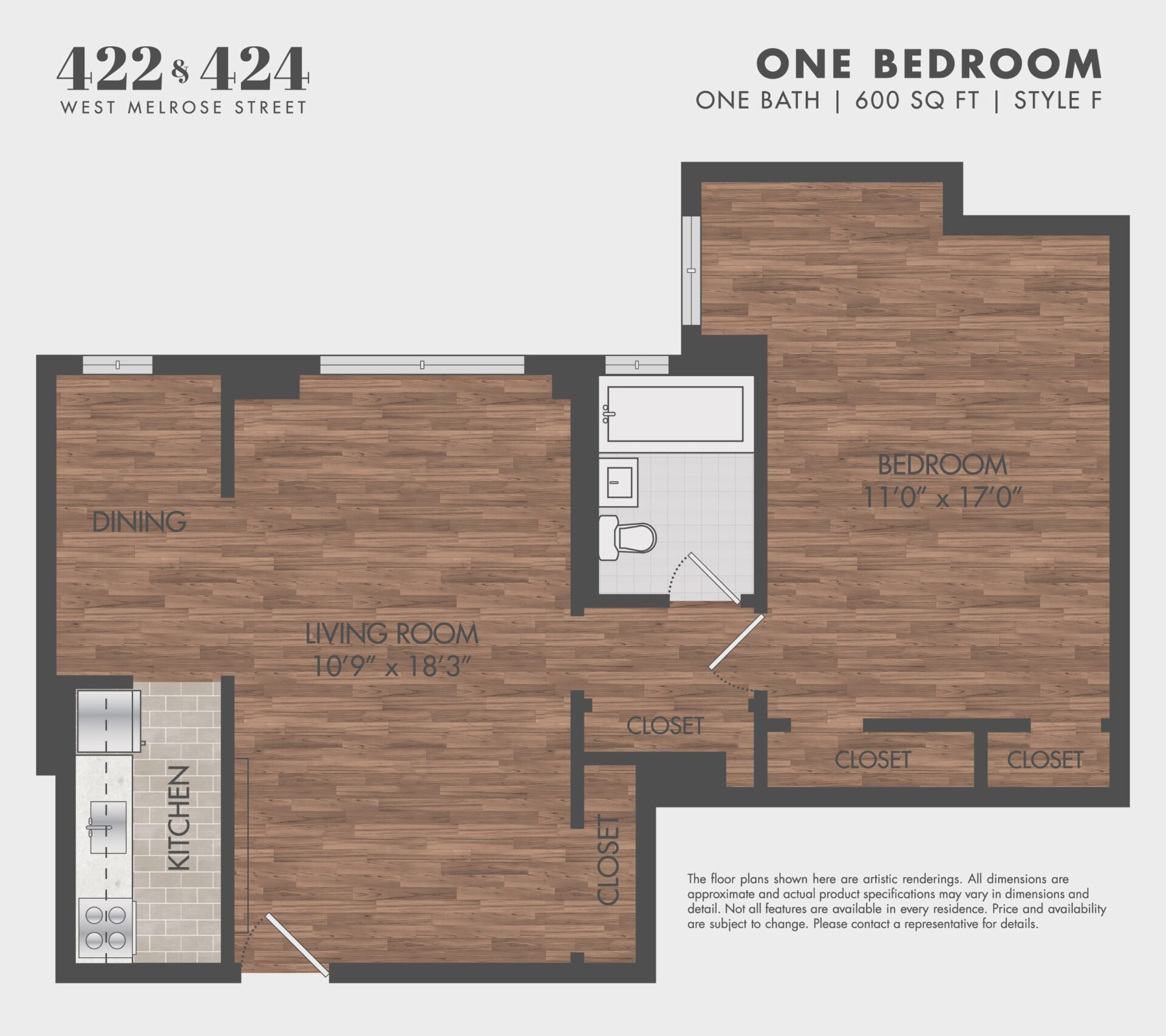 Melrose – A6 Floor Plan