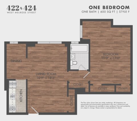 Melrose – A6 Floor Plan
