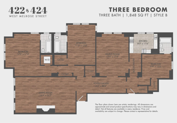 Melrose – C1 Floor Plan